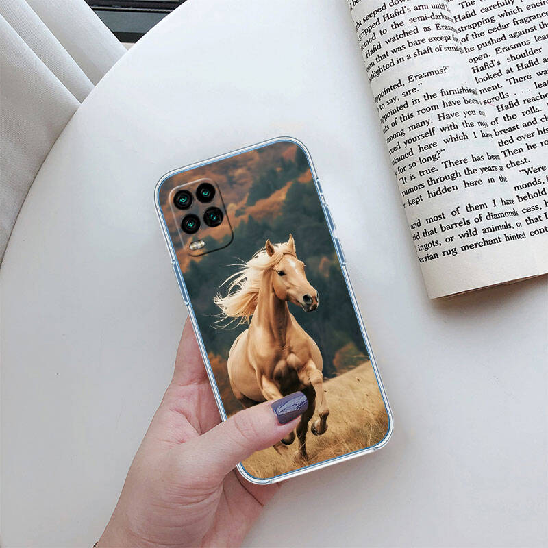 MH57 Fine Horse Phone Case for Motorola Edge 20 30 S30 40 50 Fusion Lite Plus Pro Neo Ultra One Power Action Macro Hyper Vision Zoom