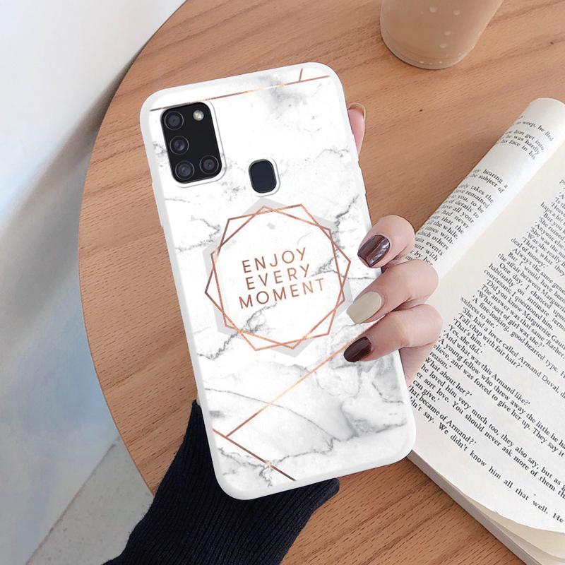For Samsung Galaxy A21S A50 A51 A52 A32 A31 Phone Case Fashion Leopard Print Pattern Soft Silicone Fundas Protective Cover Shell