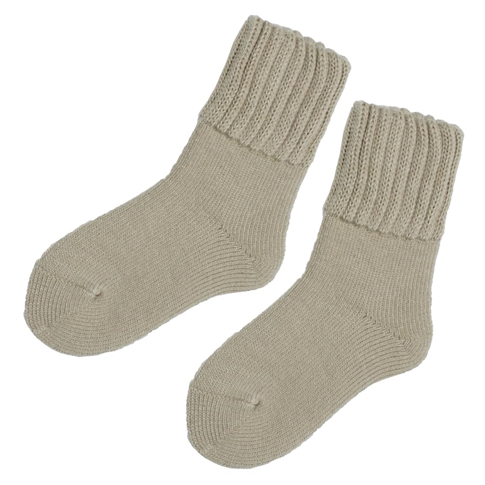 

SOCKS brushed lining room made in just like a blanket [M&M Co.,LTD] Socks, socks, women s socks, blanket, Japan, (beige)