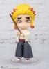 TAMASHII NATIONS Figuarts mini Demon Kimetsu no Yaiba Rengoku Senjuro cirka 90 mm målad rörlig figur Slayer PVC&ABS