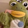 Warm Pumpkin Integrated Pajamas Soft Cosplay Costume Cozy Cartoon Animal Sleepwear  Outerwear