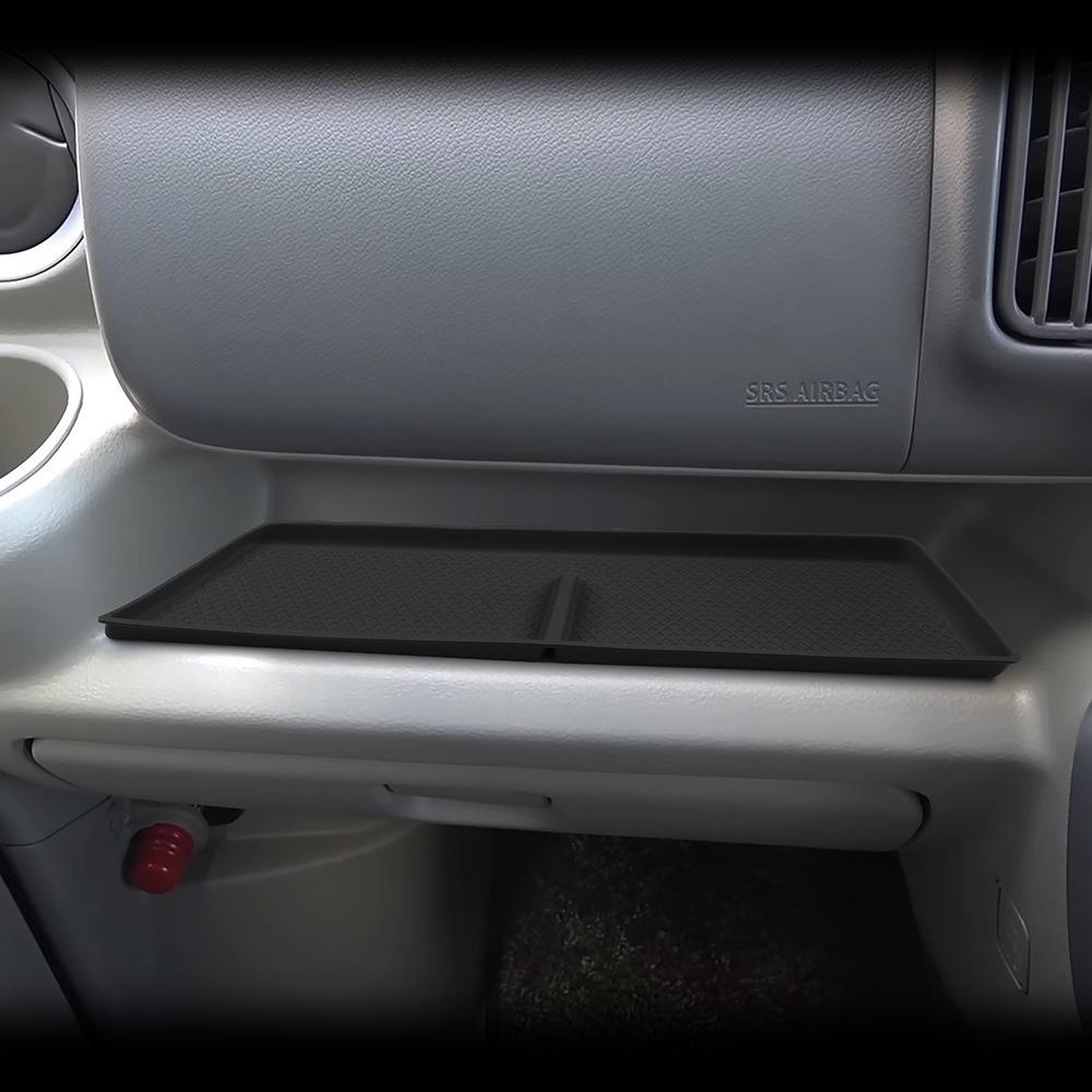 For 24 Suzuki EVERY Passenger Tray Silicone Pad Dustproof Pad Interior Pad Anti-Slip Tray Passenger Table Car Accessory Sto R0D2