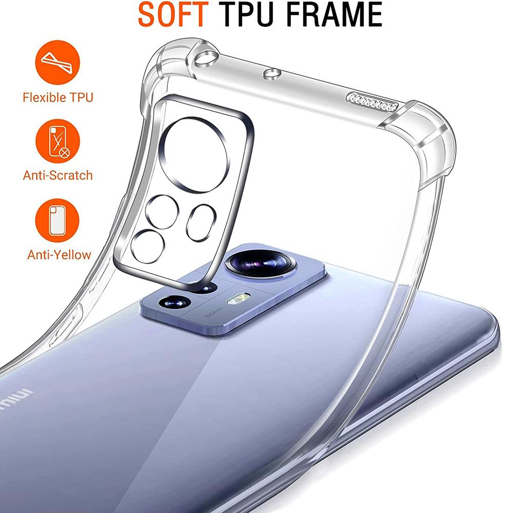 Luxury Crystal Clear Silicone Soft Case For Xiaomi 8 9 SE 10 10T 11 11T MI 11 Ultra Thin Shockproof Cover Shell For Xiaomi 10