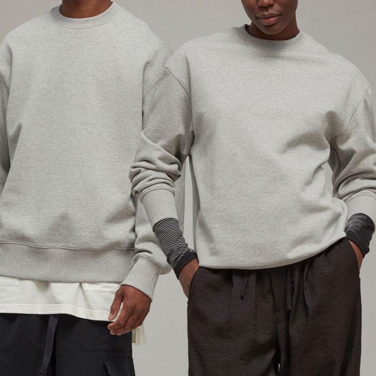Y-3 SS23 FT Crew Sweatshirt Unisex Sweatshirt Medium-Gray IB4798