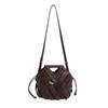 Borsa a tracolla Autunno e Inverno Nuova Borsa intrecciata alla moda Borsa a cestino per verdura da portare a mano Borsa a mano da donna Versione coreana Nicchia Borsa a mano da donna