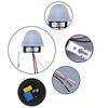Automatic Light Control Switch Voltage Compatibility Automatic On Off White Photocell Sensor Long Service Life