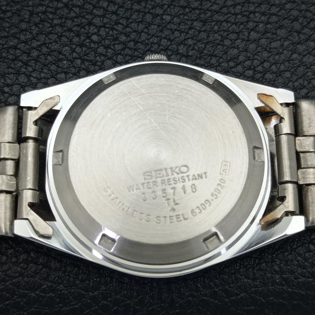 REFURBISHED JAPAN MADE SEIKO 5 AUTOMATIC MENS WATCH GREEN DIAL CUSTOM A440034-2 QV90-a440034