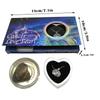 Kit Fai da Te Creazioni Perla d'Amore Zodiaco Desideri con Collana Ciondolo Conchiglia di Perla d'Acqua Dolce Scatola Regalo in Lattina per Decorazione Donna