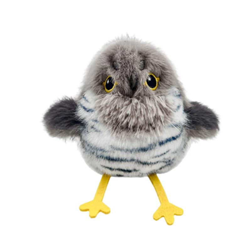 Chirping Bird Catnip Toy Flapping Bird Interactive Cat Exercise Toys Active Moving Pet Plush Toy For Indoor Kitten