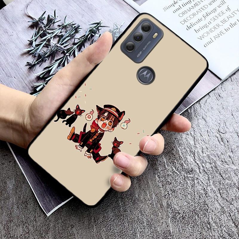 Toilet bound hanako kun Phone Case for Moto E7 Plus E32 E20 E40 Edge 20 Lite G22 G52 G20 G30 G100 G60 G50 G10 G Pure G Stylus