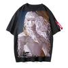 Berser Cosplay Anime Manga Streetwear T-Shirt Tee Unterhemd Polyester Schwarz