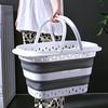 Portable Folding Laundry Basket - Large Capacity and Durable Design for Versatile Storage