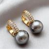 Xiaoxiangfeng Earrings Women'S Summer 20 Tide Pearl Sterling Silver Stud Earrings Temperament Earrings Ear Buckles Advanced Sense