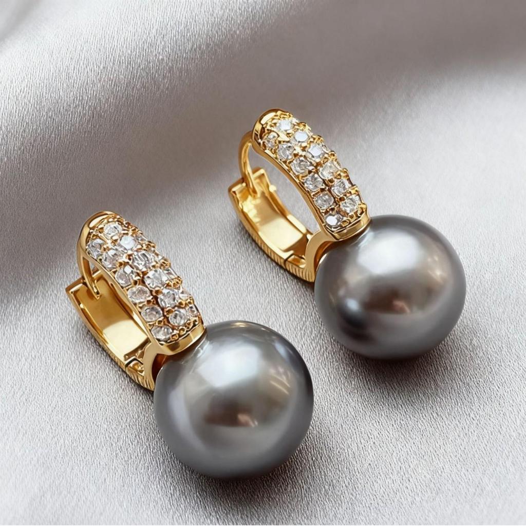 Xiaoxiangfeng Earrings Women'S Summer 20 Tide Pearl Sterling Silver Stud Earrings Temperament Earrings Ear Buckles Advanced Sense