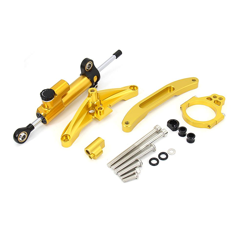 For Yamaha FZ1 FAZER 2006-2015 Motorcycle Accessories Steering Damper Bracket Set Stabilizer Linear Dampers Mounting Support