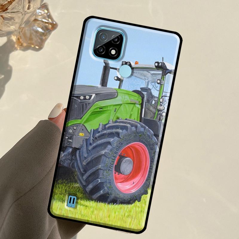 Farm Vehicle Tractor For Realme 13 11 10 12 14 Pro Plus GT 5 6 6T GT7 Pro C67 C61 C53 C51 C21Y C25S C75 C55 Case