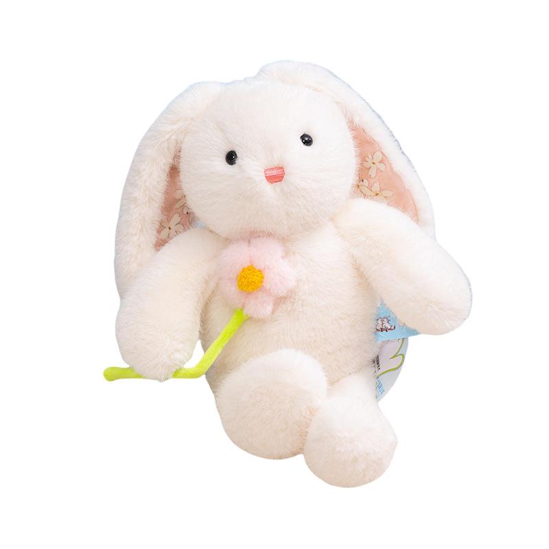Xiaohongshu Valentine's Day Long-Eared Rabbit Plush Doll Toy.
