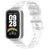 For Xiaomi Redmi Band 2/Smart Band 8 Active Transparent Color Changing TPU Watch Band Integrated with Case