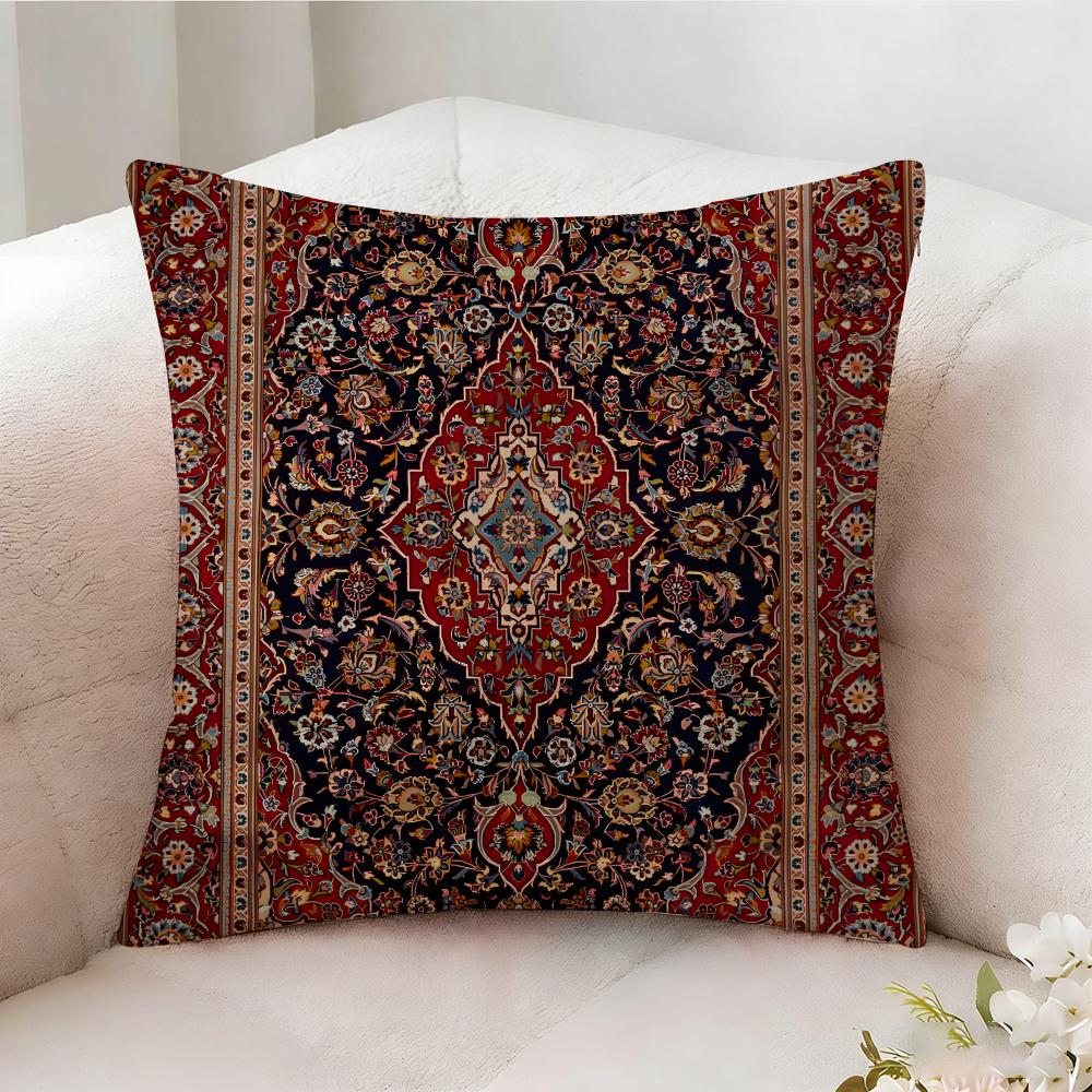Persian Style Pillow Case Pillowcase Doublesided Printed Sofa Cushion Bedroom Headboard Pillow