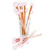 10Pcs Bachelorette Party Penis Straws Bridal Shower Hen Night Willy Penis Novelty Nude Straw for Bar Drinking Supplies