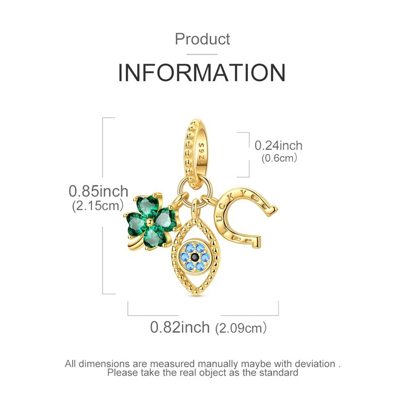 Original Copper Charms Bead Cz Zircon Butterfly Apple Cross Dangle Fit Bracelet Diy Woman Jewelry Gift For Friend