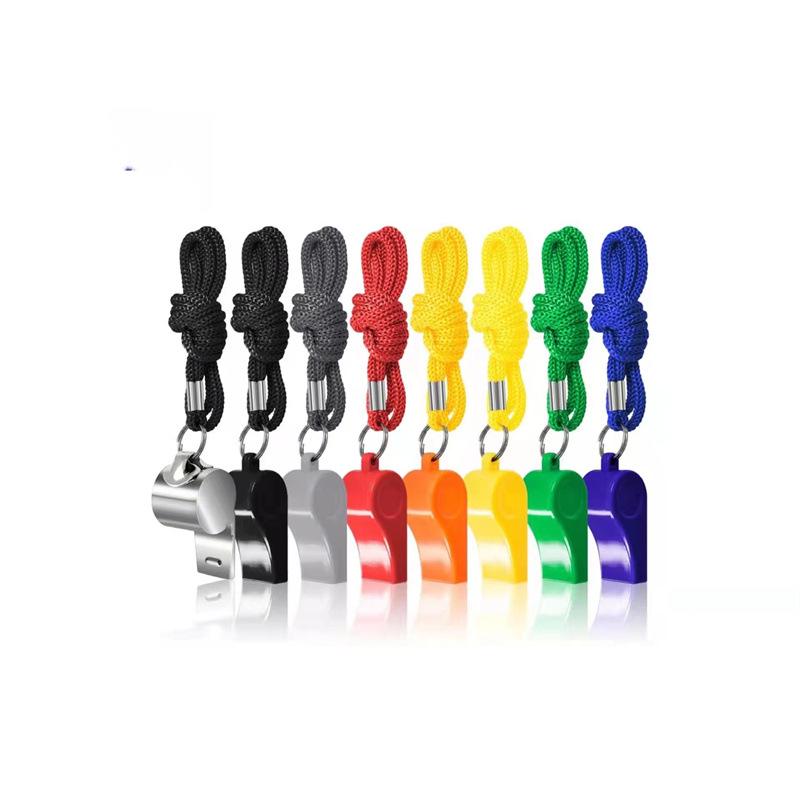 

High-Quality ABS Plastic Whistle for Outdoor Sports, Training, Referees, and Cheerleading серый