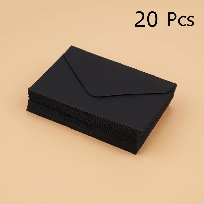 10/20/40/80PCS Gift Envelope Blank Mini Paper Window Envelopes Wedding Invitation Envelope Envelopes for Letters  Mailers
