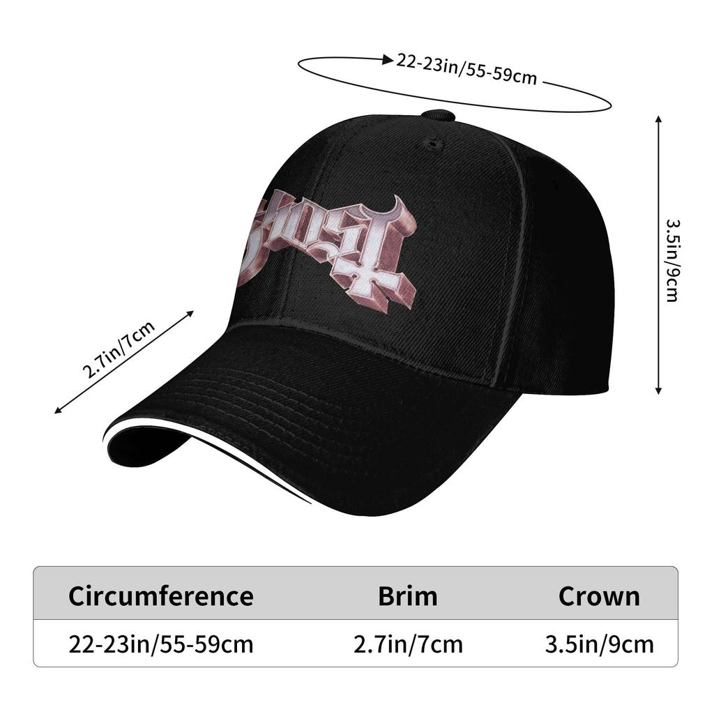 Ghost Music Tour Band Sun Baseball Cap  Summer Casual Trucker Hat For Unisex Adult Outdoor Sports Baseball Caps
