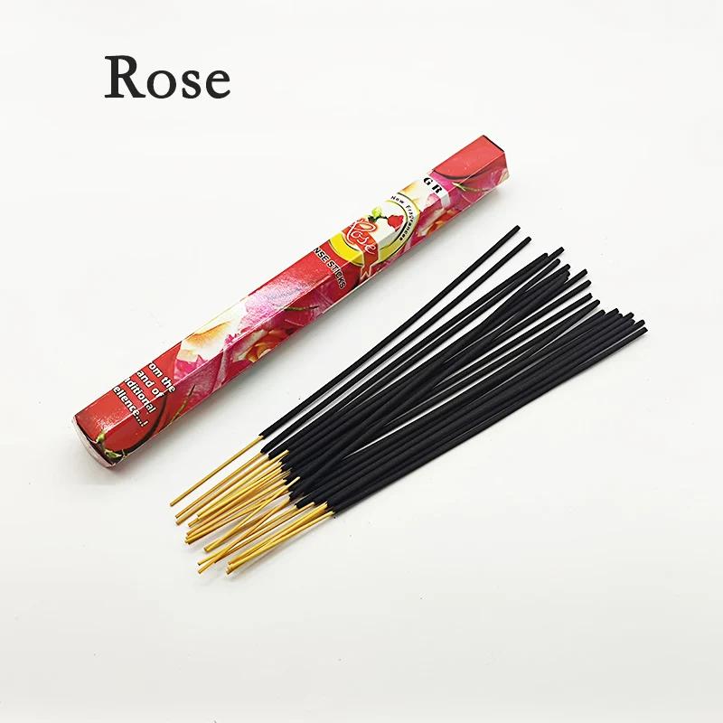 Y Original 20 Sticks Indian Incense Lavender Palo Santo White Sage Jasmine Incense Toilet Deodorization Air Fresh Aromatherapy