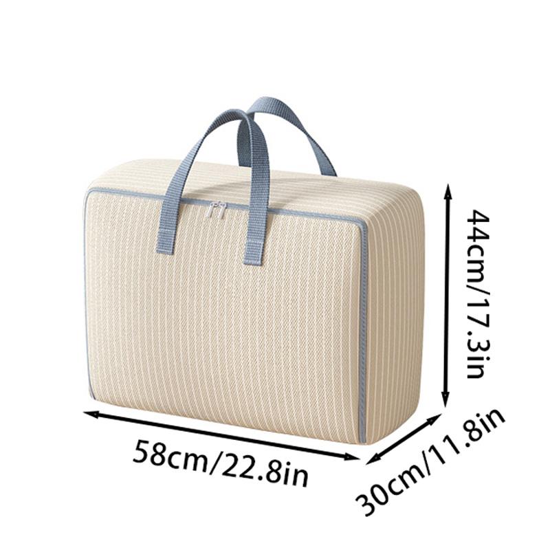 1Pc Large Capacity Doggy Bag Quilt Clothes Storage Bag Closet Wardrobe Organizer Blanket Storage Bag Storage Bag