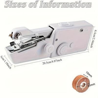 1 Handheld Sewing Machine Mini Sewing Machine Portable Sewing Machine Fast Handheld Sewing Tool