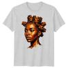 Unisexs Black Art Graphic T Shirt Classic Fit Crewneck Cotton Graphic Tee