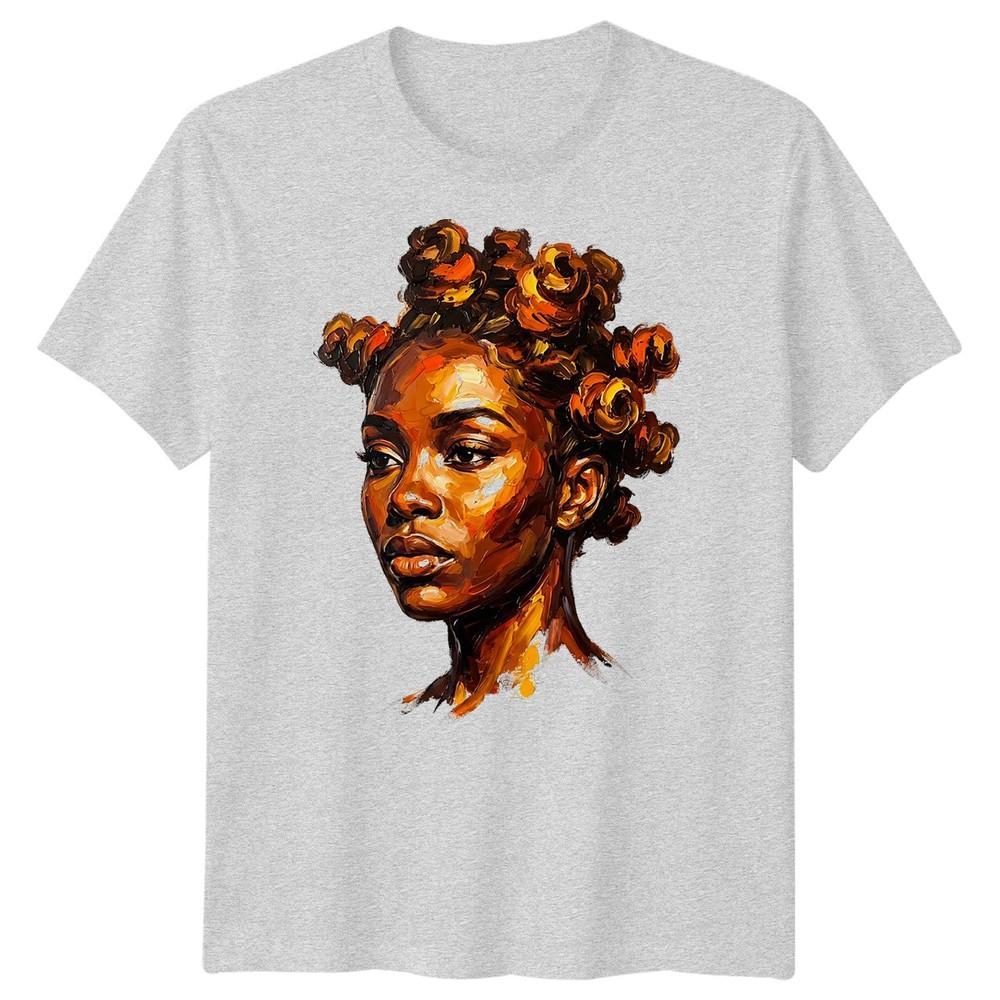 Unisexs Black Art Graphic T Shirt Classic Fit Crewneck Cotton Graphic Tee