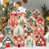 Christmas Paper Box Merry Christmas Decorations For Home 2025 Christmas Tree Ornament Xmas Navidad Natal Gifts New Year 2025
