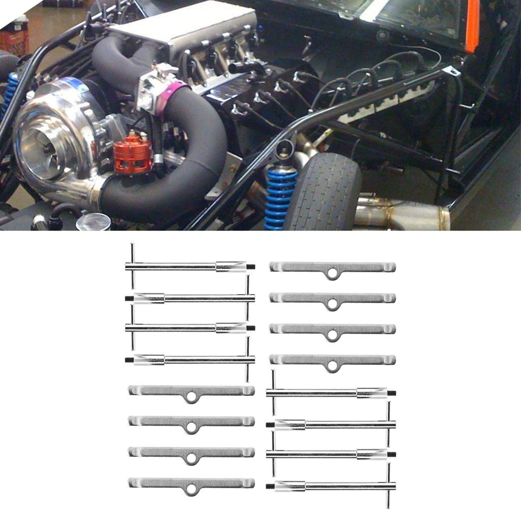 16PCS/Set Car Engine Valve Cover Hold Down Kit Replacement for CHEVY SB SBC 265 283 302 305 307 327 350 400