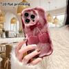 Phone Case: 2D Flat Design Suitable for iPhone 18 17 16 15 14 13 Pro Film Protective Case, Couple Style, Love Heart Cherry, Christmas and Halloween Gi