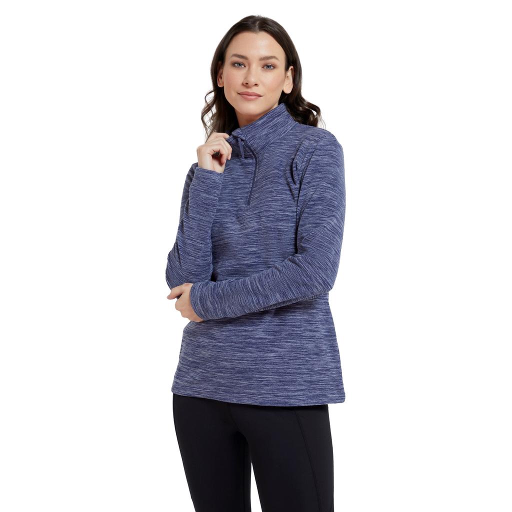 Mountain Warehouse Womens/Ladies Snowdon Melange Fleece Top