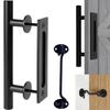 30mm 12inch In Length Sliding Door Hardware Home Decoration Indoor Outdoor Use Suits Various Doors Home Improvement