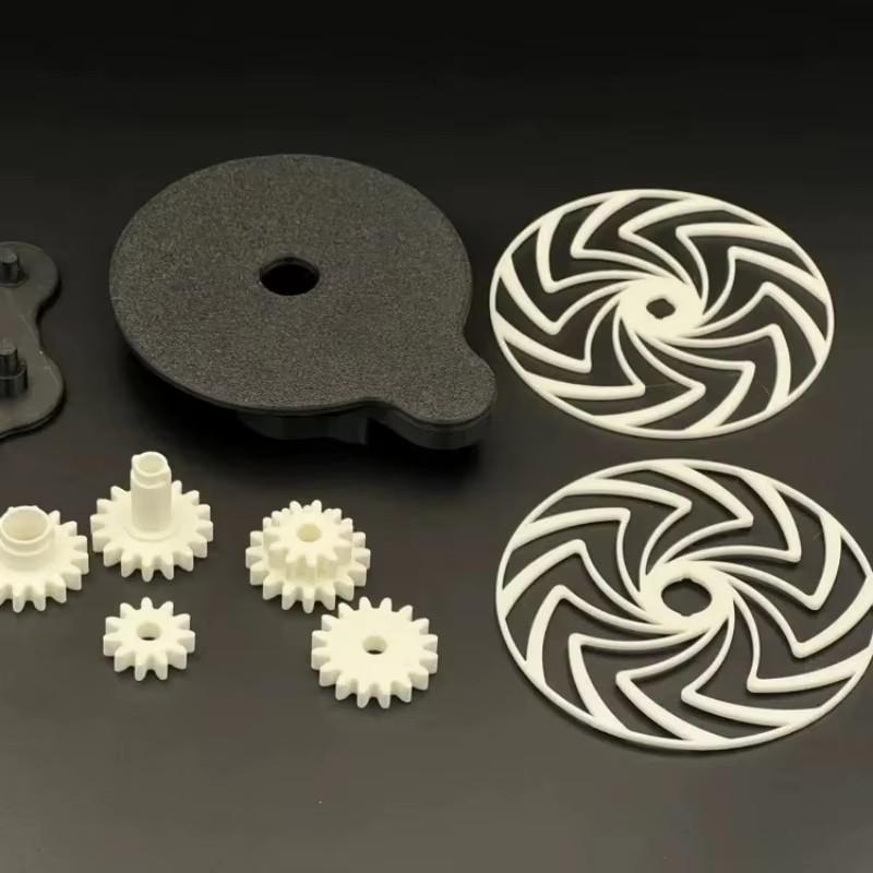3D Printed Dynamic Decompression Toy Spiral ABS Psychedelic Gear Stress Reliever Fashion Simple Creative Funny Model