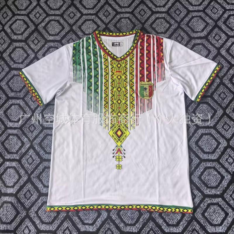 Mens Short Sleeve Soccer Jerseys Cameroon Congo Mali Senegal Benin National Team Fans Football Shirts