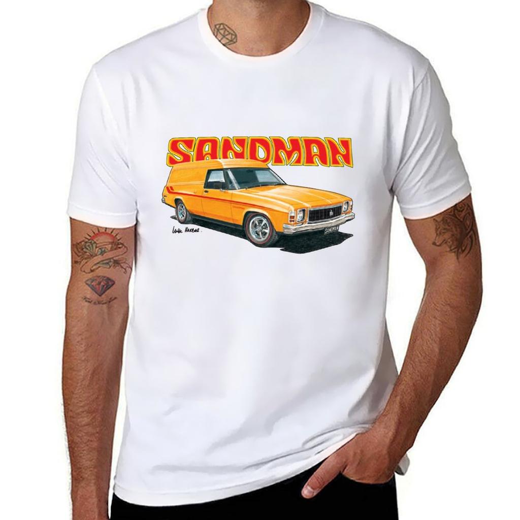 Holden Hx Sandunisex Panelvan Design Tshirt Plus Size Simple Casual Top