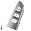 Osompar Door Window Switch Bezel Front Left Driver Side Compatible with Toyota Tundra 2007-2013 Sequoia 2010-2017 Replaces 74232-0C100 Gray