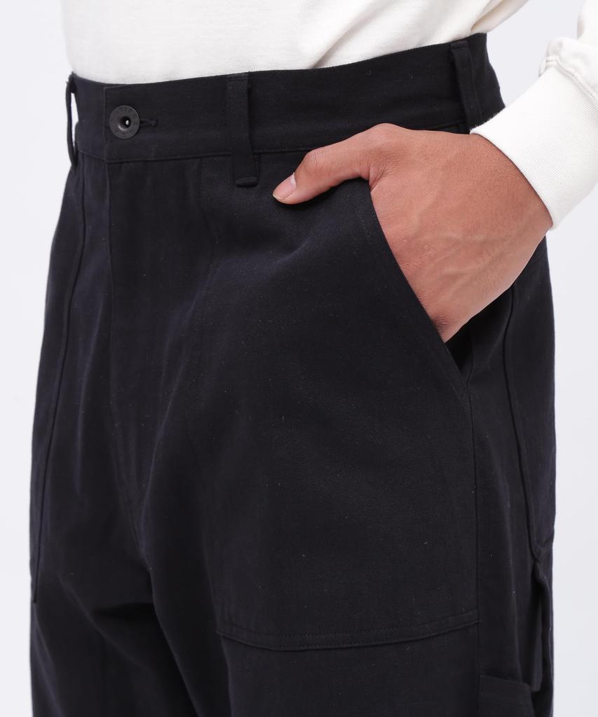 AVIREX COTTON TWILL PAINTER PANTS XL 010 Black 783-4210011