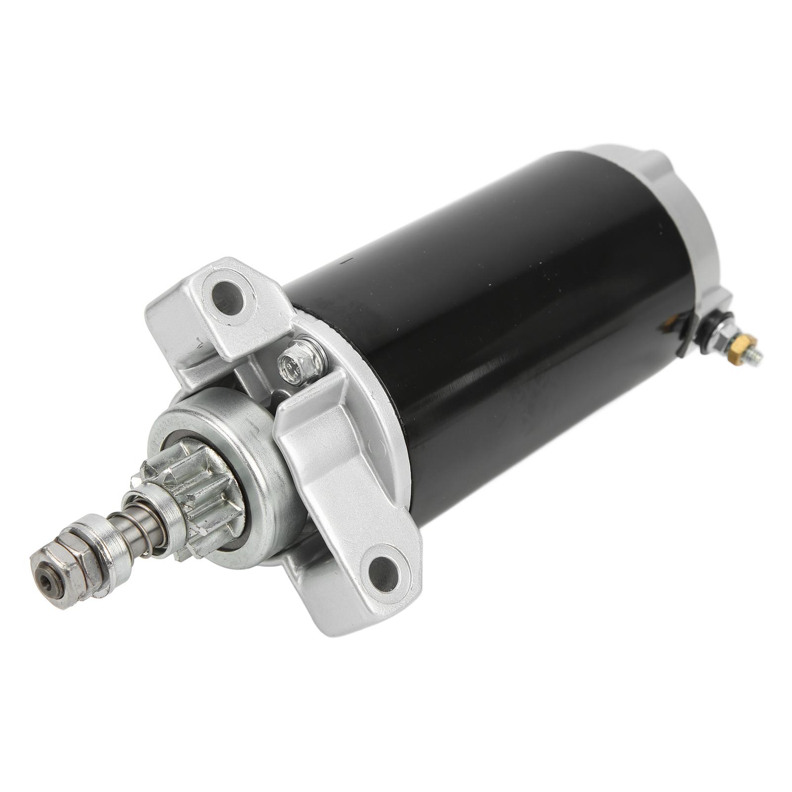 

Outboard Starter Motor 9 Teeth CCW Rotation MOT3014 Replacement for MARINER 25E B F 4 Stroke 1998‑1998