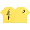 Rapper The Weeknd Merch T-shirt Men Women Fashion Hip Hop Short Sleeves Oversized Streetwear Y2k High Quality Female Male Clothing