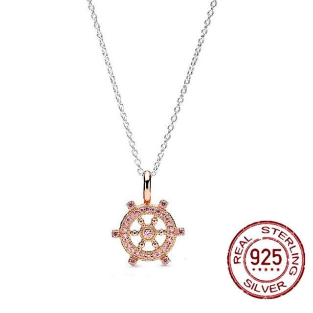 40cm-60cm Micro Genuine 925 Sterling Silver Slim Fit Round Bamboo Chain Necklace Women's Jewelry Italy Collier Collares Gifts