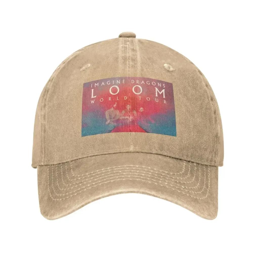 Loom Tour New Album Unisex Women Baseball Caps Imagine Dragons Band Distressed Denim Caps Hat Workouts Gift Snapback Cap