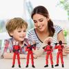 Posable Skeleton Model Puzzle Assembly Skull Toy Halloween DIY Articulated Plastic Figure for Art Drawing Reference Photography Props