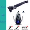 Car Phone Holder For Ford Ranger T9 Everest 2023 2024 Screen Fixed Base Wireless Charging Stand Car Mobile Phone Mounts Charger