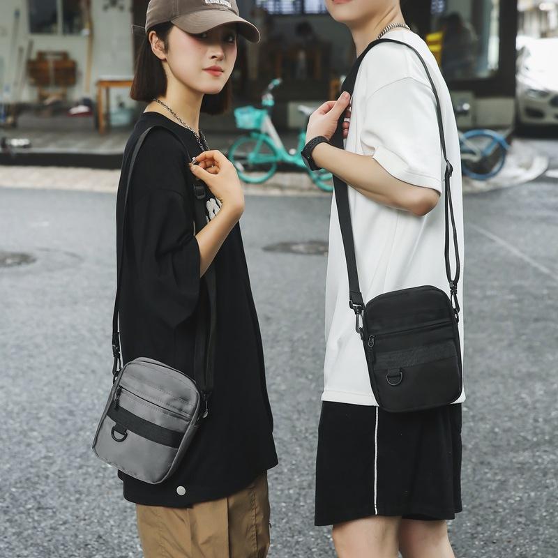 Trendy Brand Small Satchel Women'S Functional Tooling Crossbody Small Square Bag Mobile Phone Bag Shoulder Bag Men'S Outdoor Small Backpack